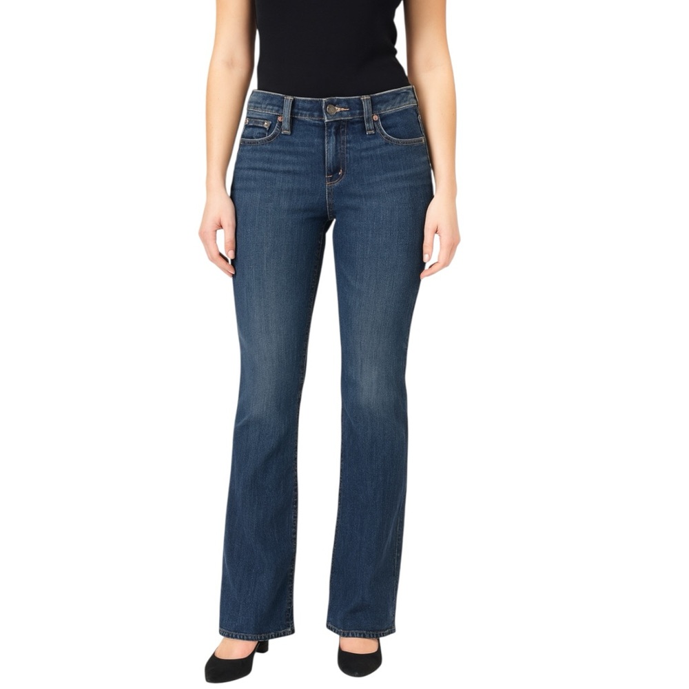 Old Navy The Sweetheart Jeans Women’s Bootcut Blue Size 6 Short Mid Rise Stretch